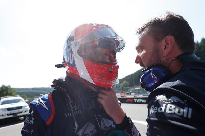 2019年F1第13戦ベルギーGP　ダニール・クビアト（トロロッソ・ホンダ）