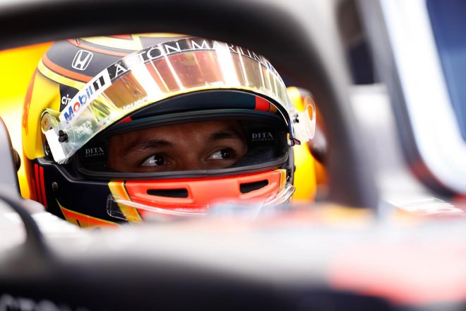 2019年F1第13戦ベルギーGP　アレクサンダー・アルボン（レッドブル・ホンダ）