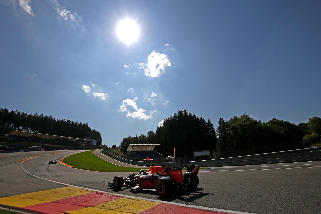 2019年F1第13戦ベルギーGP土曜　マックス・フェルスタッペン（レッドブルRB15・ホンダ）