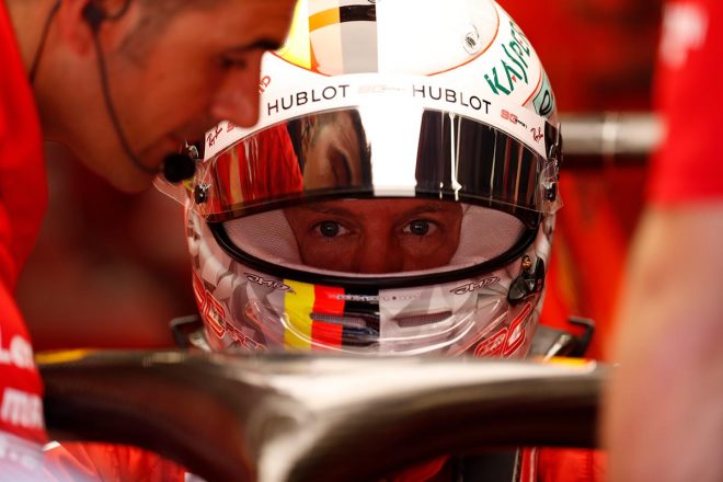 2019年F1第13戦ベルギーGP　セバスチャン・ベッテル（フェラーリ）