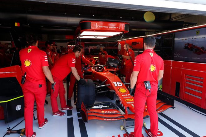 2019年F1第13戦ベルギーGP　シャルル・ルクレール（フェラーリ）