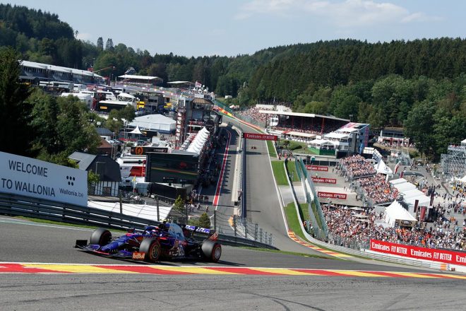 2019年F1第13戦ベルギーGP　ピエール・ガスリー（トロロッソ・ホンダ）