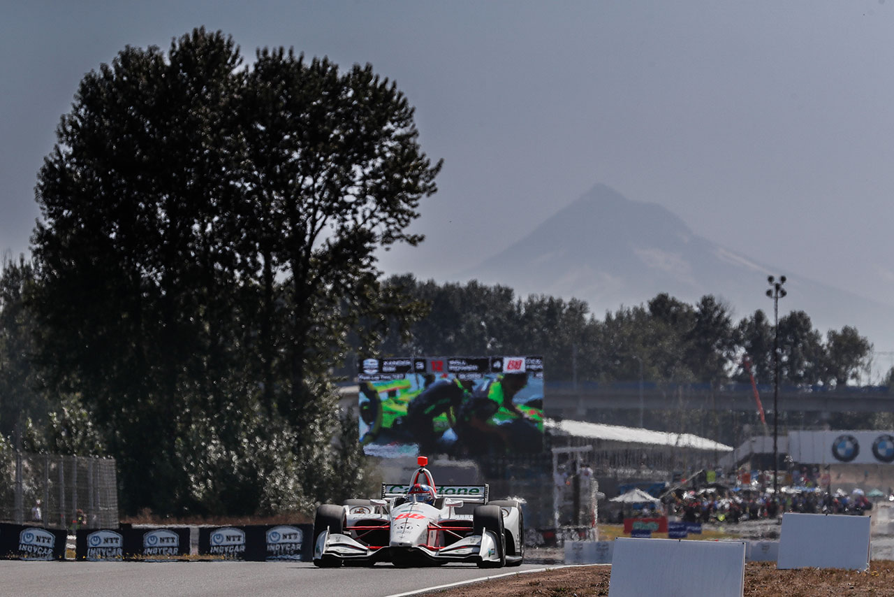 シーズン2度目のポールポジションを獲得したコルトン・ハータ