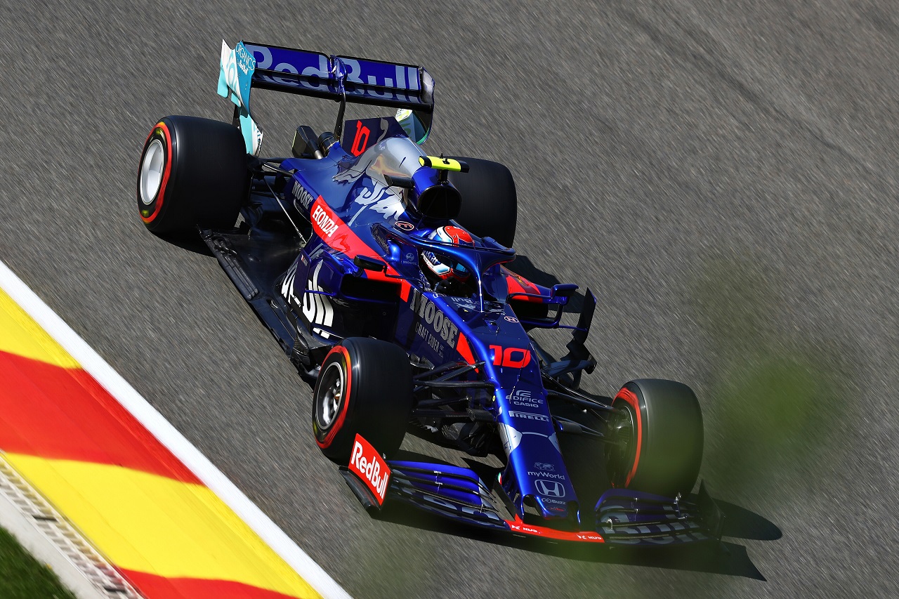 2019年F1ベルギーGP土曜　ダニール・クビアト（トロロッソ・ホンダ）