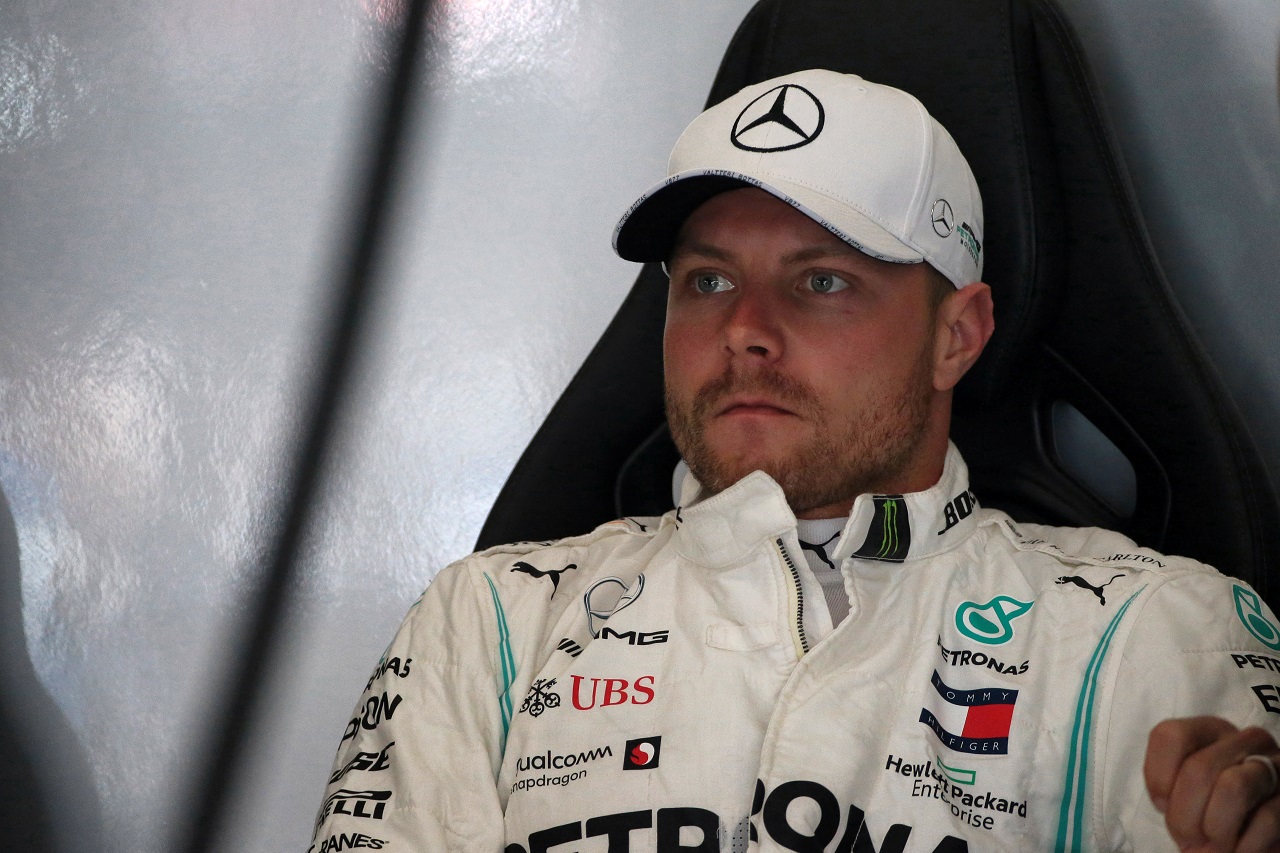 2019年F1第13戦ベルギーGP　バルテリ・ボッタス（メルセデス）は予選4番手だった