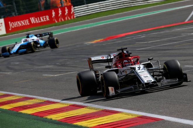 2019年F1第13戦ベルギーGP　キミ・ライコネン（アルファロメオ）