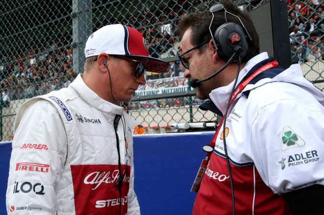 2019年F1第13戦ベルギーGP　キミ・ライコネン（アルファロメオ）