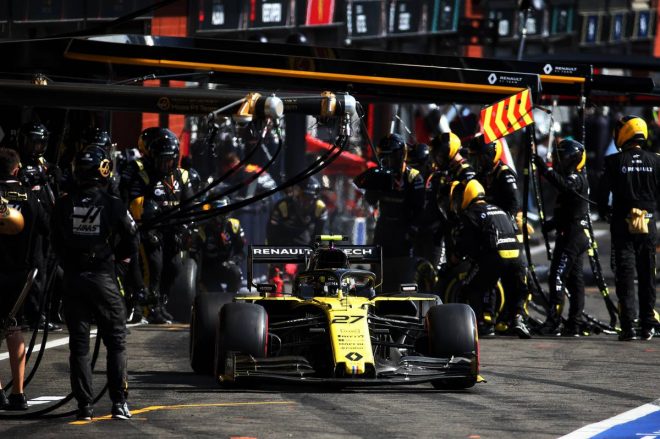 2019年F1第13戦ベルギーGP　ニコ・ヒュルケンベルグ（ルノー）