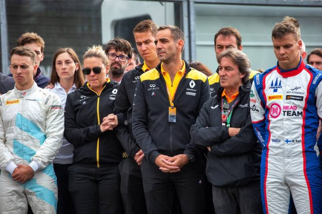 2019年F1第13戦ベルギーGP　アントワーヌ・ユベールを追悼