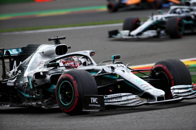 2019年F1第13戦ベルギーGP　ルイス・ハミルトン（メルセデス）
