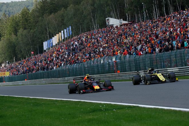 2019年F1第13戦ベルギーGP　アレクサンダー・アルボン（レッドブル・ホンダ）