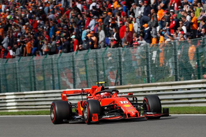 2019年F1第13戦ベルギーGP　シャルル・ルクレール（フェラーリ）