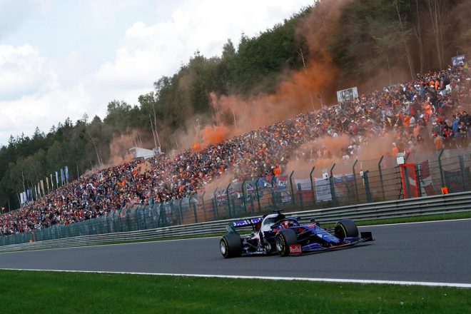 2019年F1第13戦ベルギーGP　ダニール・クビアト（トロロッソ・ホンダ）