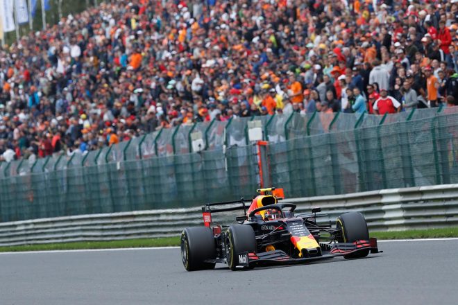 2019年F1第13戦ベルギーGP　アレクサンダー・アルボン（レッドブル・ホンダ）