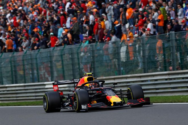 2019年F1第13戦ベルギーGP　アレクサンダー・アルボン（レッドブル・ホンダ）