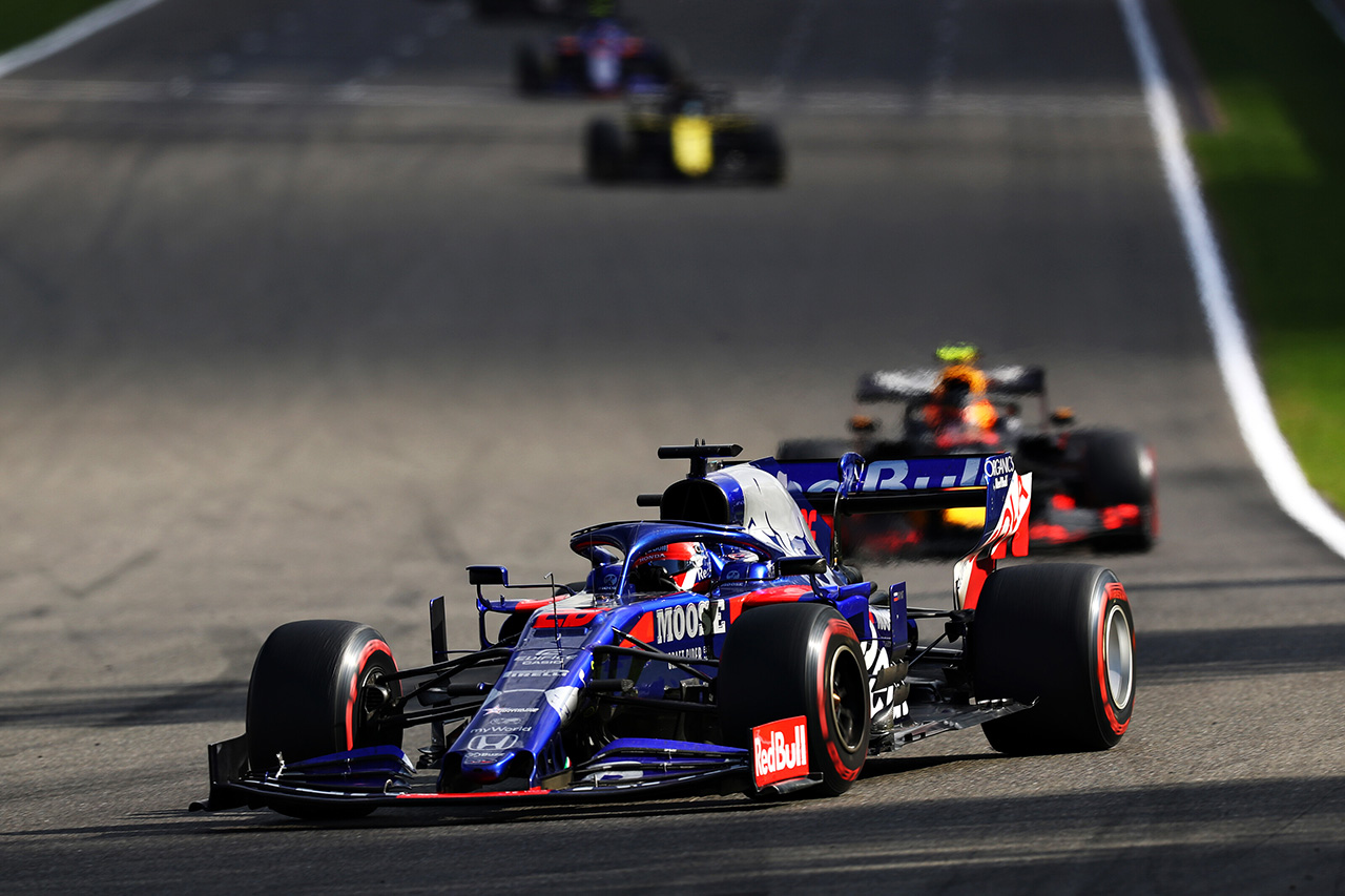 2019年F1第13戦ベルギーGP　ダニール・クビアト（トロロッソ・ホンダ）