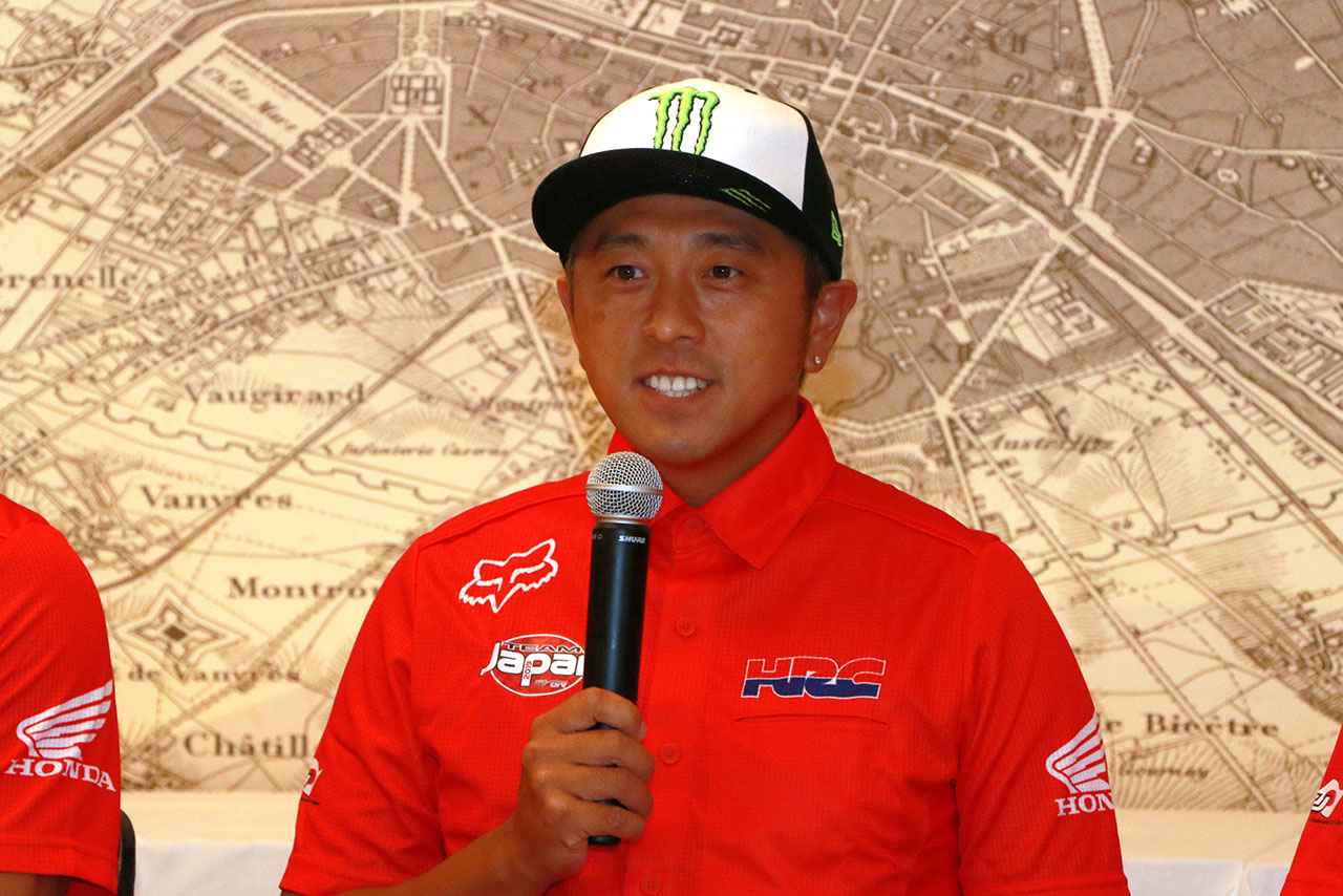 MXGPクラスに参戦する成田亮（モトクロス・オブ・ネイションズ2019 日本代表）