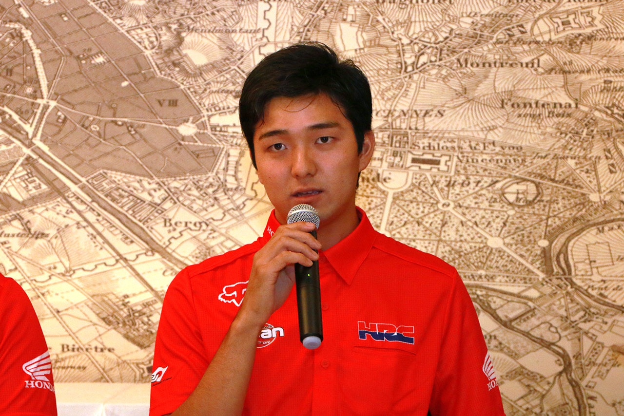 MX2クラスに参戦する能塚智寛（モトクロス・オブ・ネイションズ2019 日本代表）