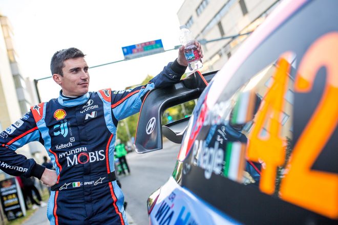 第12戦ラリーGBでヒュンダイ陣営での2戦目を迎えるクレイグ・ブリーン