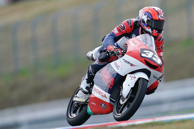 第10戦チェコGPに出場した國井勇輝（Asia Talent Team）