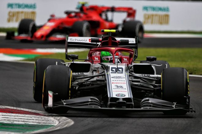 2019年F1第14戦イタリアGP　アントニオ・ジョビナッツィ（アルファロメオ）