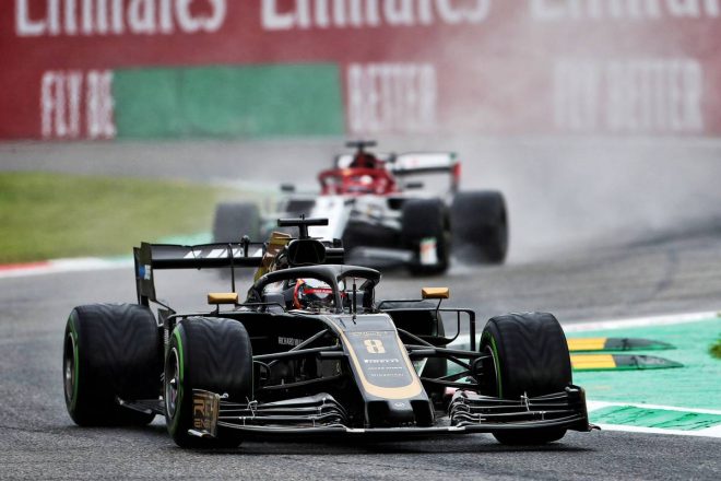 2019年F1第14戦イタリアGP　ロマン・グロージャン（ハース）