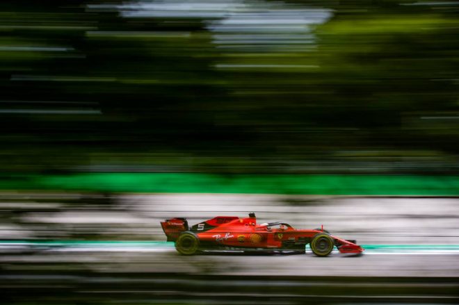 2019年F1第14戦イタリアGP　セバスチャン・ベッテル（フェラーリ）