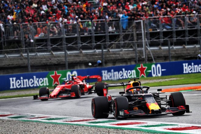 2019年F1第14戦イタリアGP　マックス・フェルスタッペン（レッドブル・ホンダ）