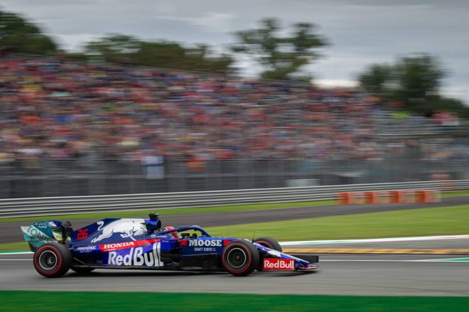 2019年F1第14戦イタリアGP　ダニール・クビアト（トロロッソ・ホンダ）