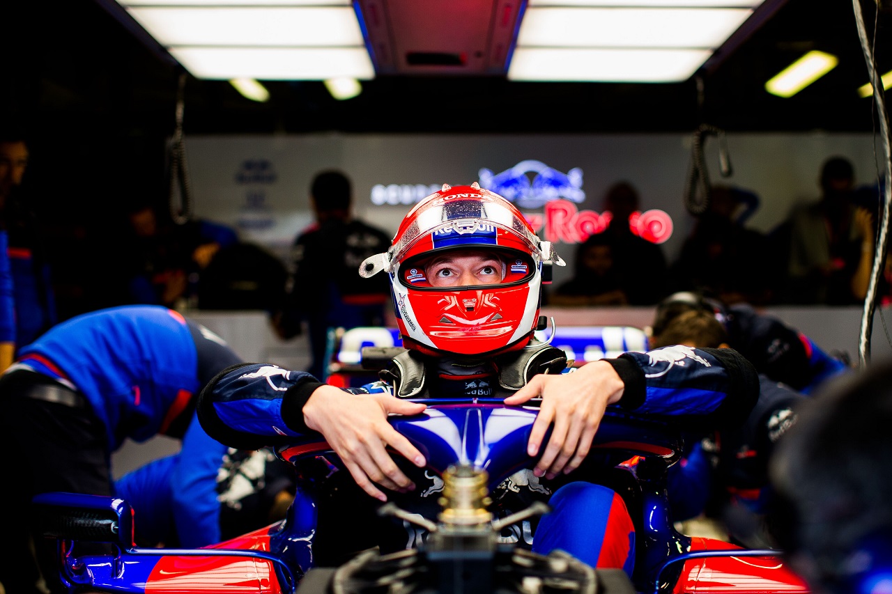 2019年F1第14戦イタリアGP金曜　ダニール・クビアト（トロロッソ・ホンダ）