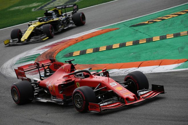 2019年F1第14戦イタリアGP　セバスチャン・ベッテル（フェラーリ）