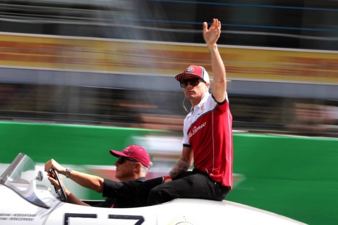 2019年F1第14戦イタリアGP　キミ・ライコネン（アルファロメオ）