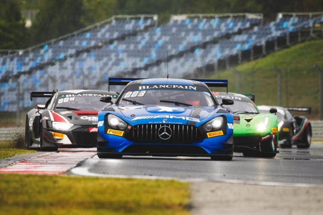 ブラックファルコンの4号車メルセデスAMG GT3