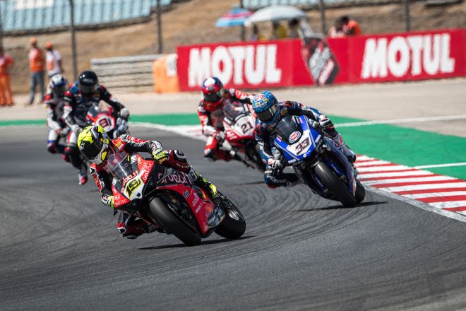 追い上げのレースとなったバウティスタ