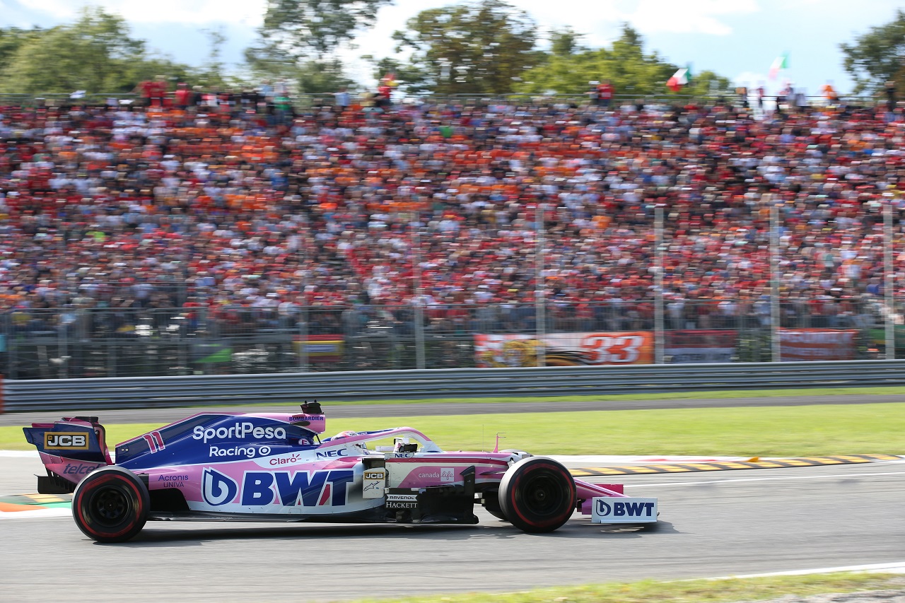 2019年F1第14戦イタリアGP日曜　セルジオ・ペレス（レーシングポイント）