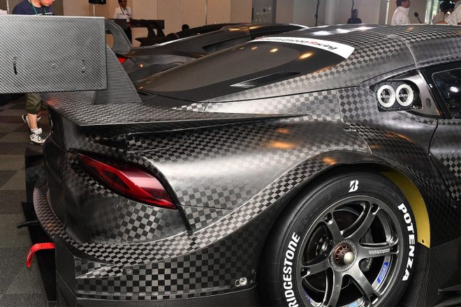 GRスープラのリヤ