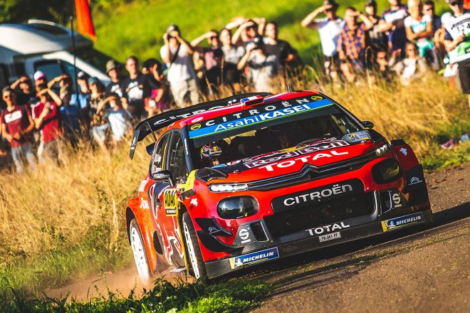 セバスチャン・オジエがドライブするシトロエンC3 WRC