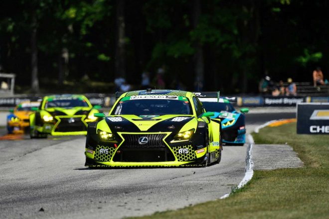 ジャック・ホークスワース／リチャード・ハイスタンド組14号車レクサスRC F GT3は従来どおり、チームカラーであるイエロー×ブラックのツートンカラーが継続される。