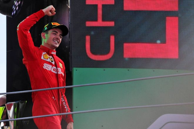 ハミルトンさんのプレッシャーを抑えきってルクレールさん2連勝