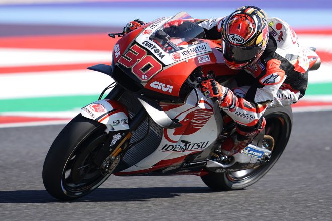 予選Q2へのダイレクト進出常連となった中上。しかしQ2では苦しいアタックになった