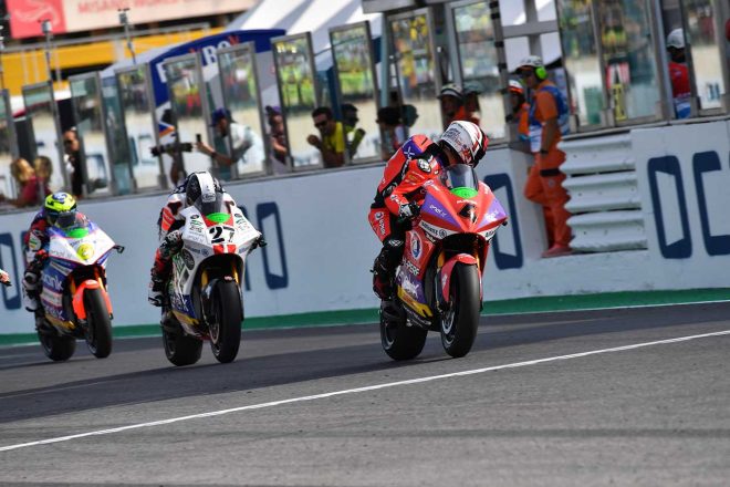 2番手争いは最後まで僅差の接近戦が続いた