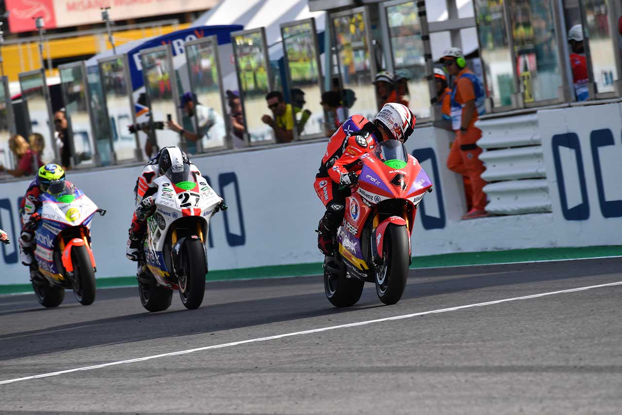 2番手争いは最後まで僅差の接近戦が続いた