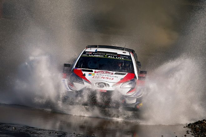 総合6位でラリー・トルコを終えたヤリ-マティ・ラトバラ（トヨタ・ヤリスWRC）