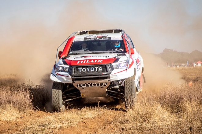 リヒテンバーグ400を戦ったフェルナンド・アロンソのトヨタ・ハイラックス