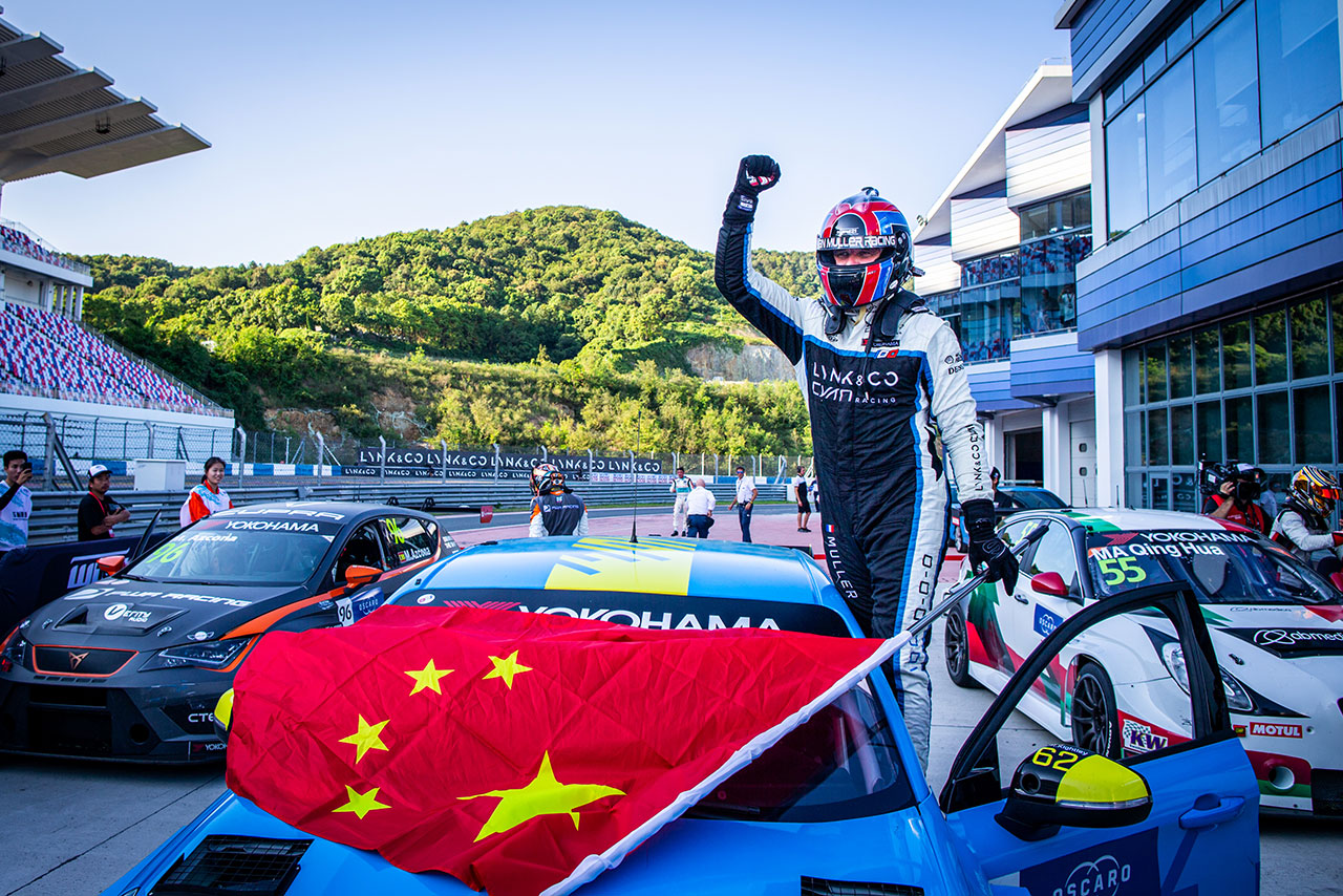 WTCR寧波レース1を制したイバン・ミューラー（Lynk＆Co 03 TCR）