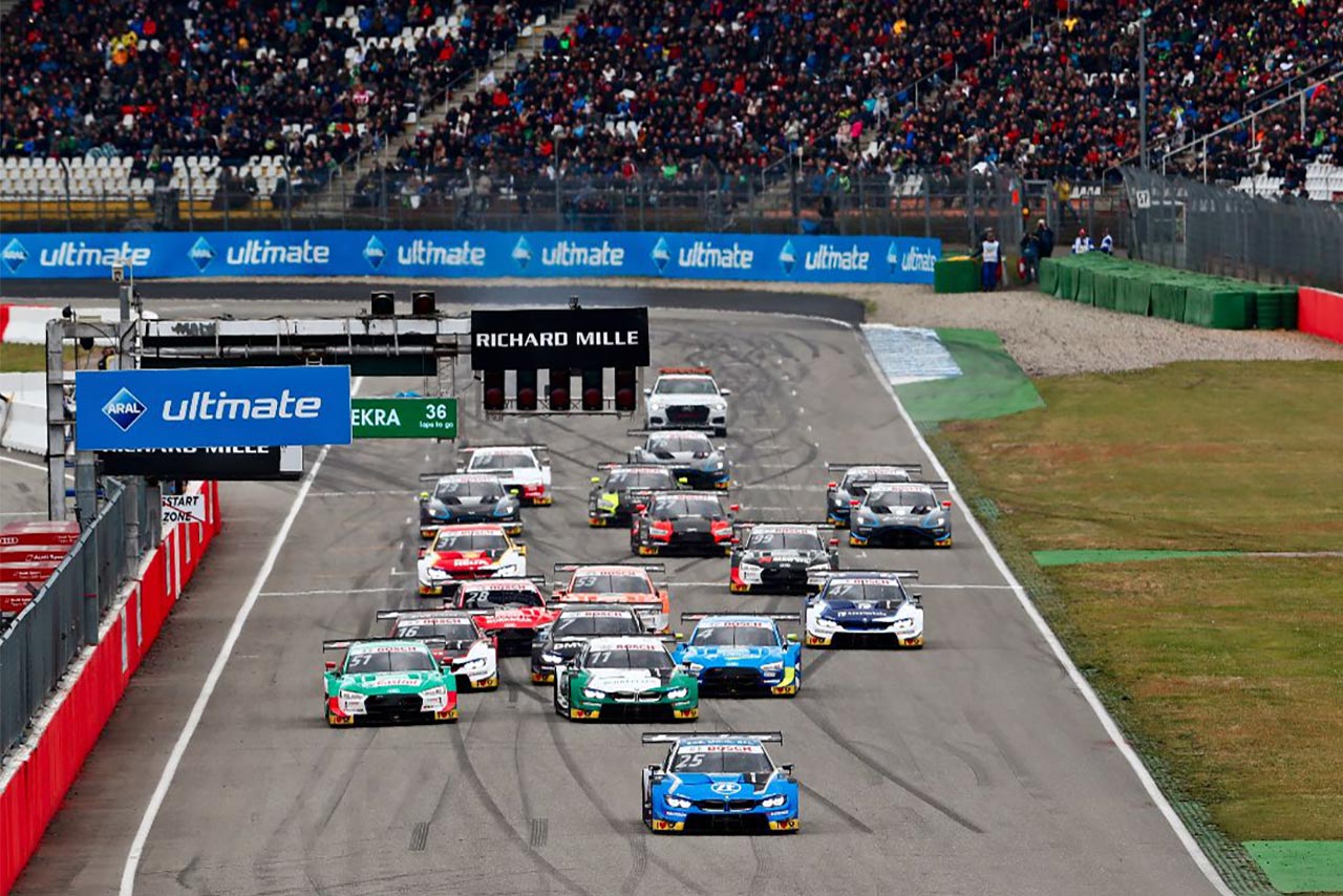 例年多くのファンが訪れるDTMホッケンハイム。今季はGT500マシンの参加で、さらなる注目が予想されている。