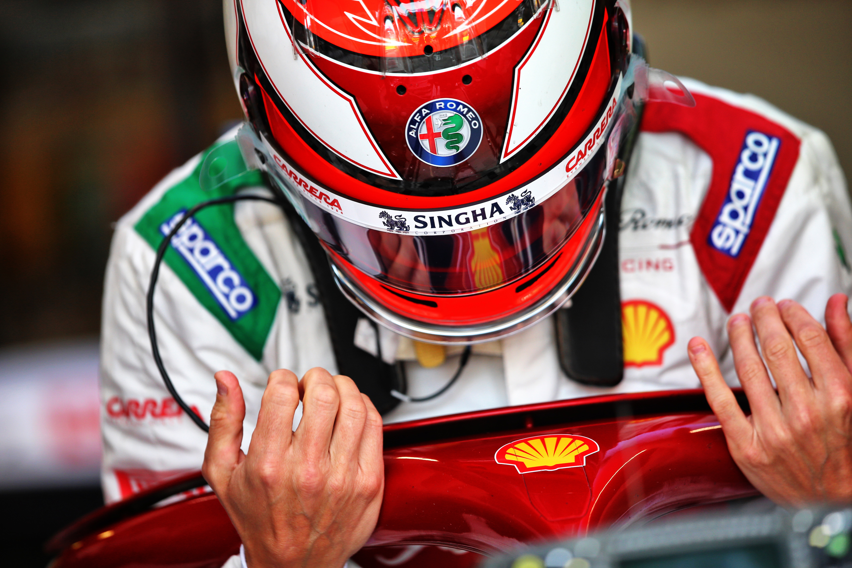 2019年F1イタリアGPでのライコネン