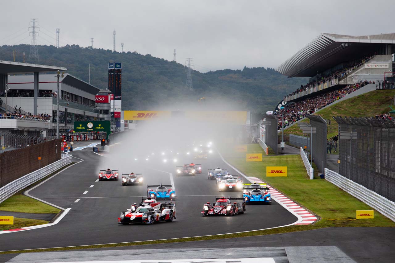 2018／2019年WEC“スーパーシーズン”第4戦富士6時間レース スタートシーン