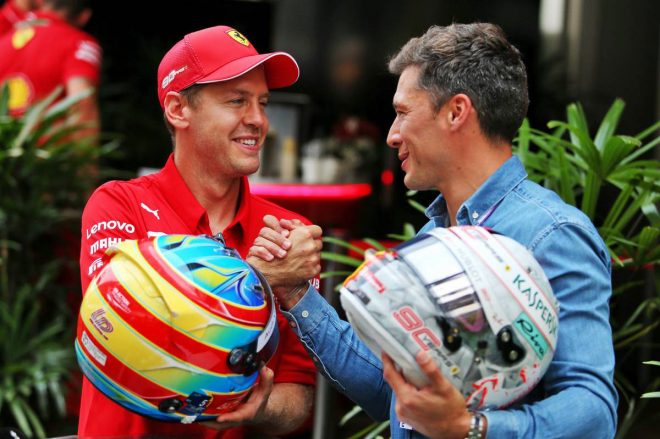 2019年F1第15戦シンガポールGP　セバスチャン・ベッテル（フェラーリ）
