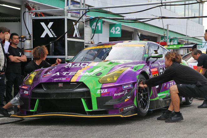エヴァRT初号機 X Works GT-R/2019スーパーGT第7戦SUGO